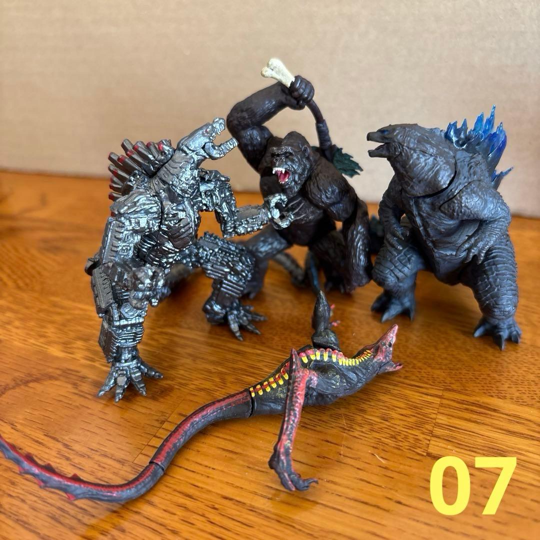 ガシャポン ゴジラHG D+ 01〜07 28体コンプリート ブックレット付き