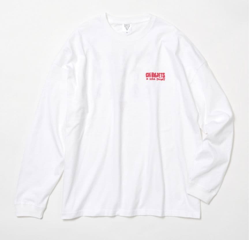 CHIBAJETS×NBA PAINT ビッグシルエットロングTシャツ（XL）