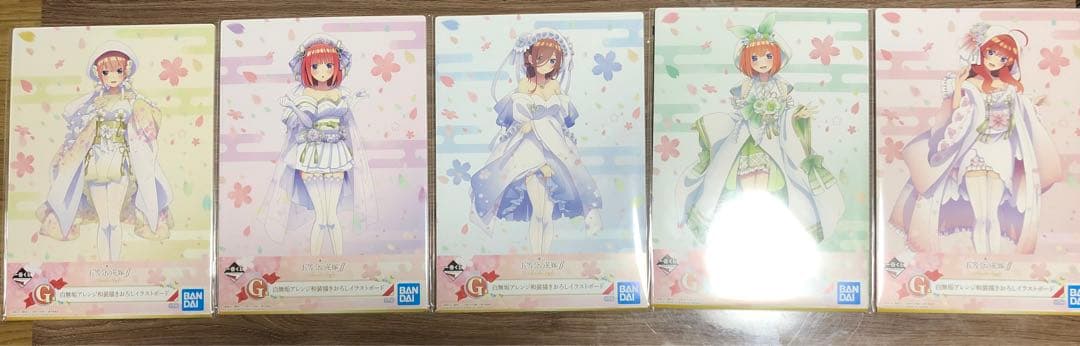 一番くじ 五等分の花嫁 ff BrideStyle 20種 セミコンプセット