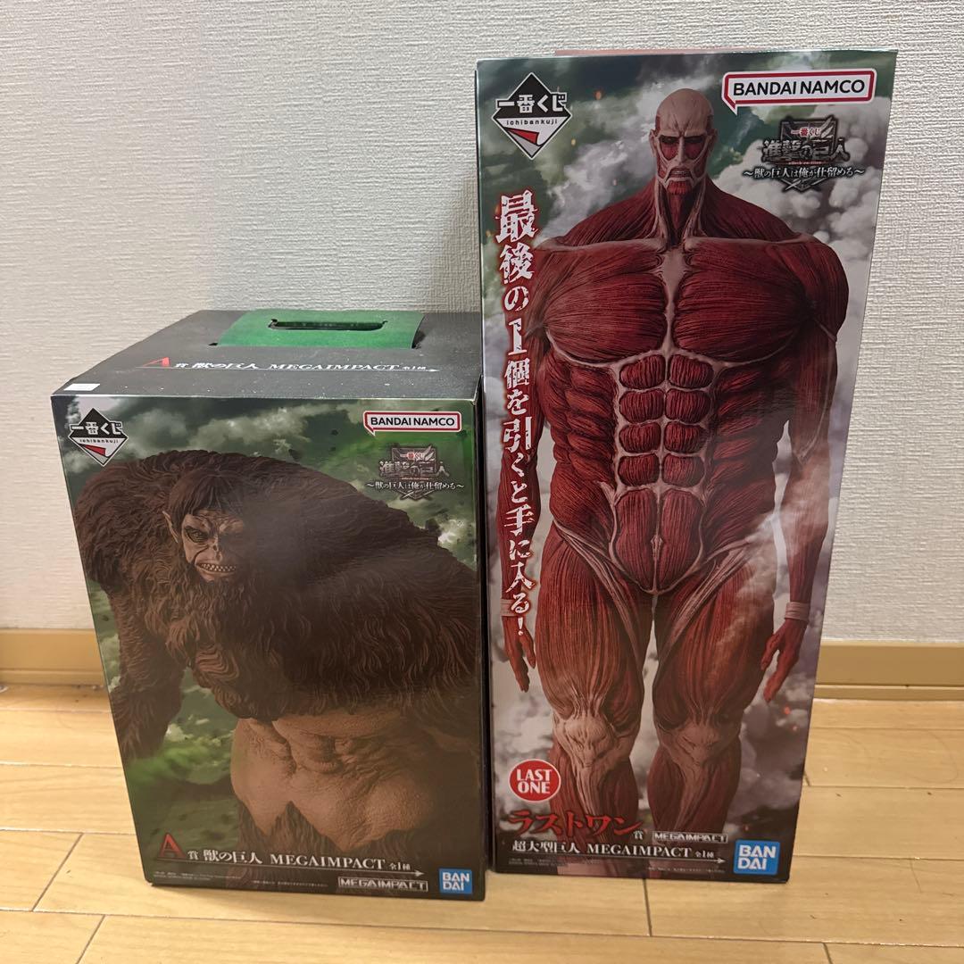 進撃の巨人　一番くじ　a賞　ラストワン賞セット