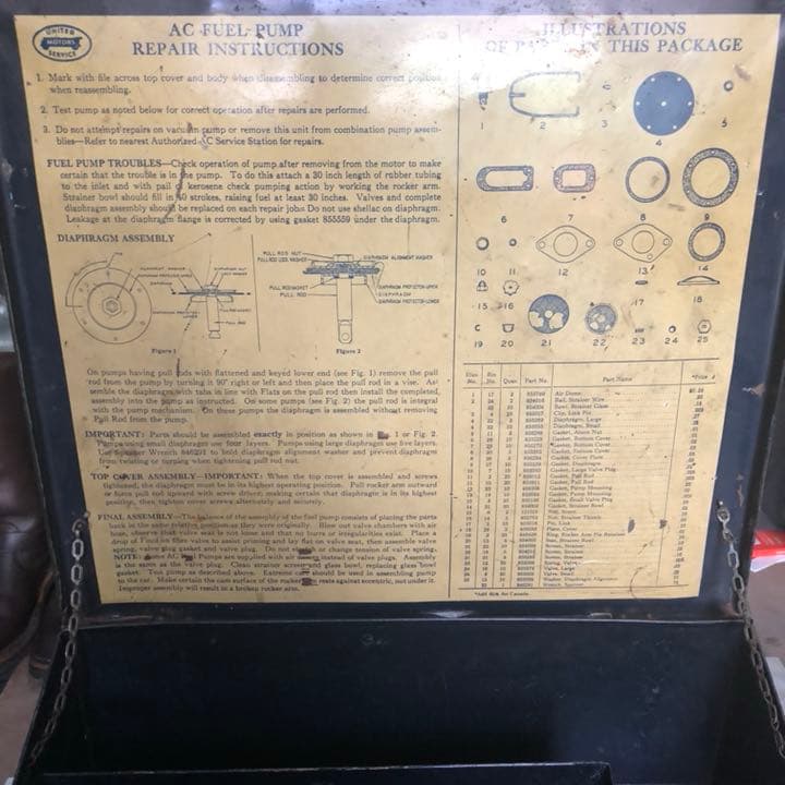 AC パーツケース  1920〜1930年代 工具 ガレージ