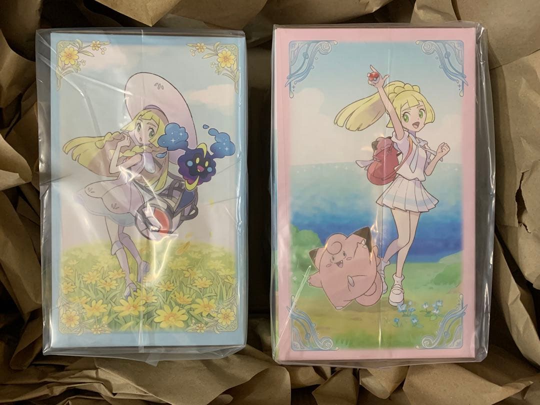 【未開封2点セット】①がんばリーリエ＆ピッピ②リーリエ＆コスモッグ フィギュア