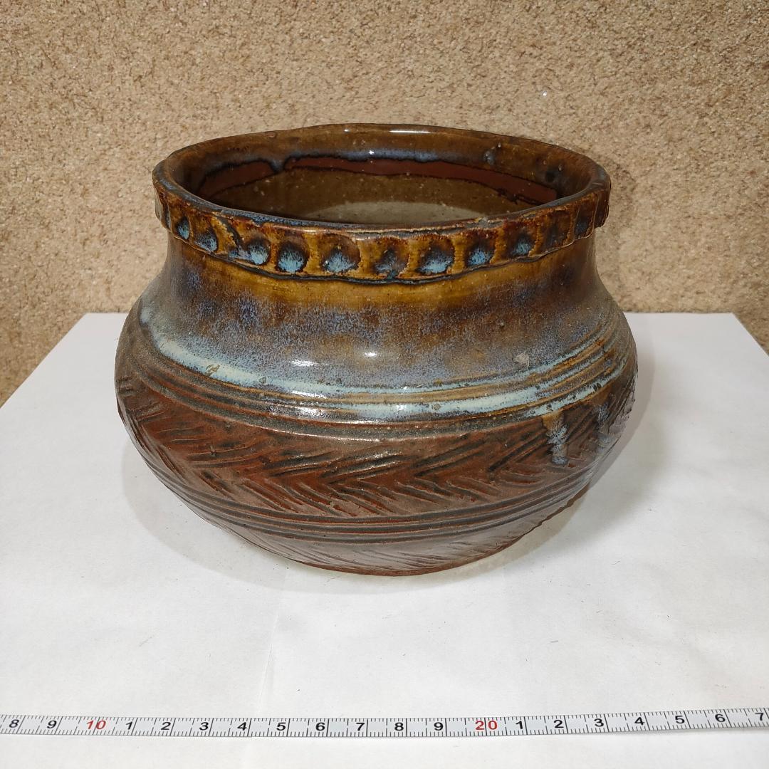 鉢　壺　工芸品　焼き物　陶器　古道具　骨董　アンティーク　レトロ