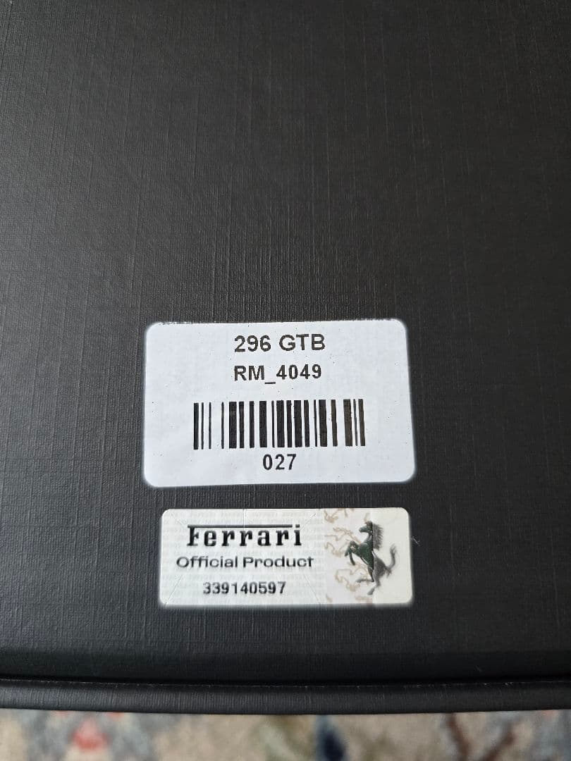 【購入者限定】 Ferrari 296GTB キーボックス ミニカーコレクション