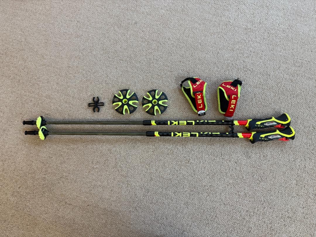 LEKI レキ スキーストック ベノム バリオ 3D 95～125cm