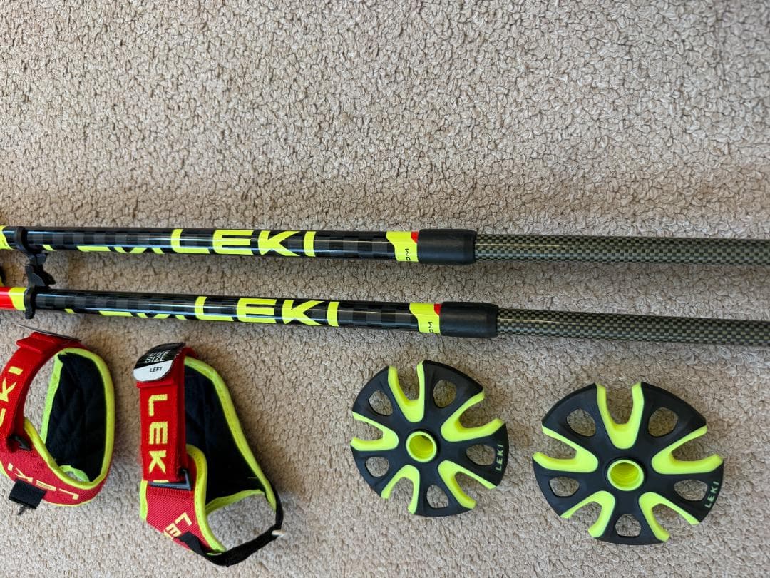 LEKI レキ スキーストック ベノム バリオ 3D 95～125cm