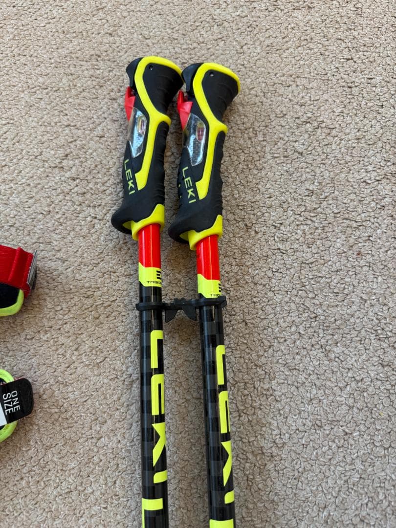 LEKI レキ スキーストック ベノム バリオ 3D 95～125cm