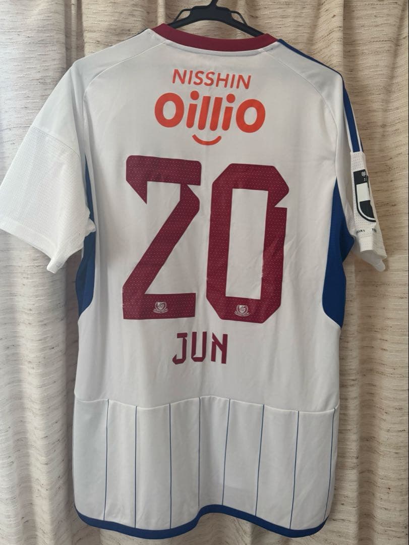 横浜F・マリノス　2024年シーズンアウェイユニフォーム　#20 天野純選手