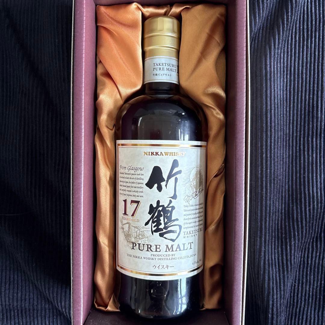 希少NIKKA WHISKY 竹鶴 17年 ピュアモルト 700ml