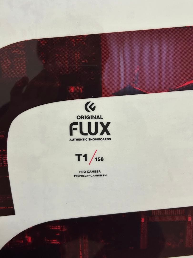 FLUX T1/158 スノーボード　19-20