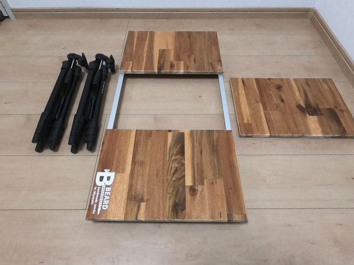 三脚ワイドテーブル ギガパワープレートセット