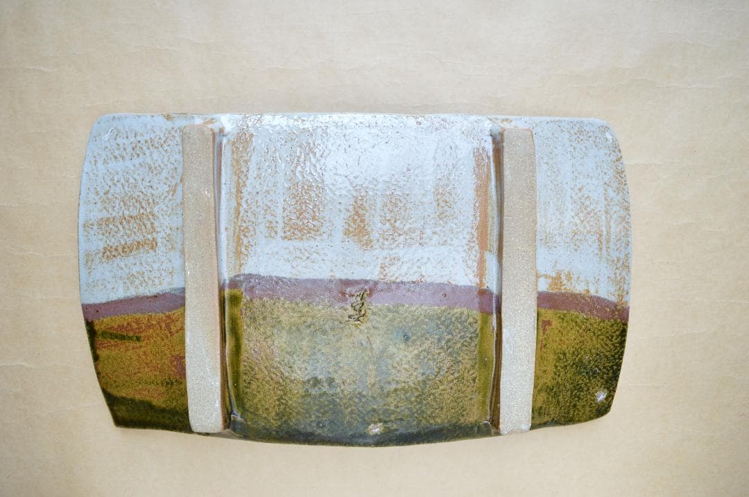 北大路魯山人写　魯山人 織部俎皿 大皿 魯卿 ロ散人 夢卿 福田大観