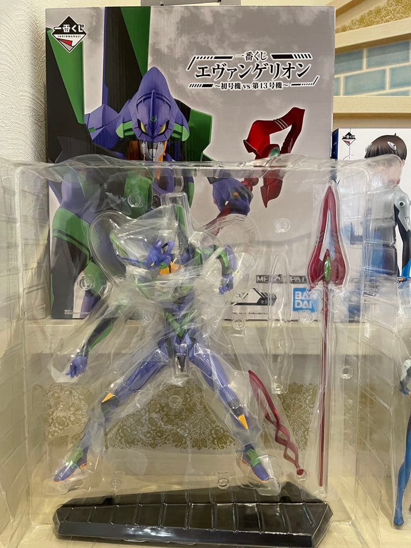 一番くじ エヴァンゲリオン 初号機vs第13号機 シンジ アスカ レイ