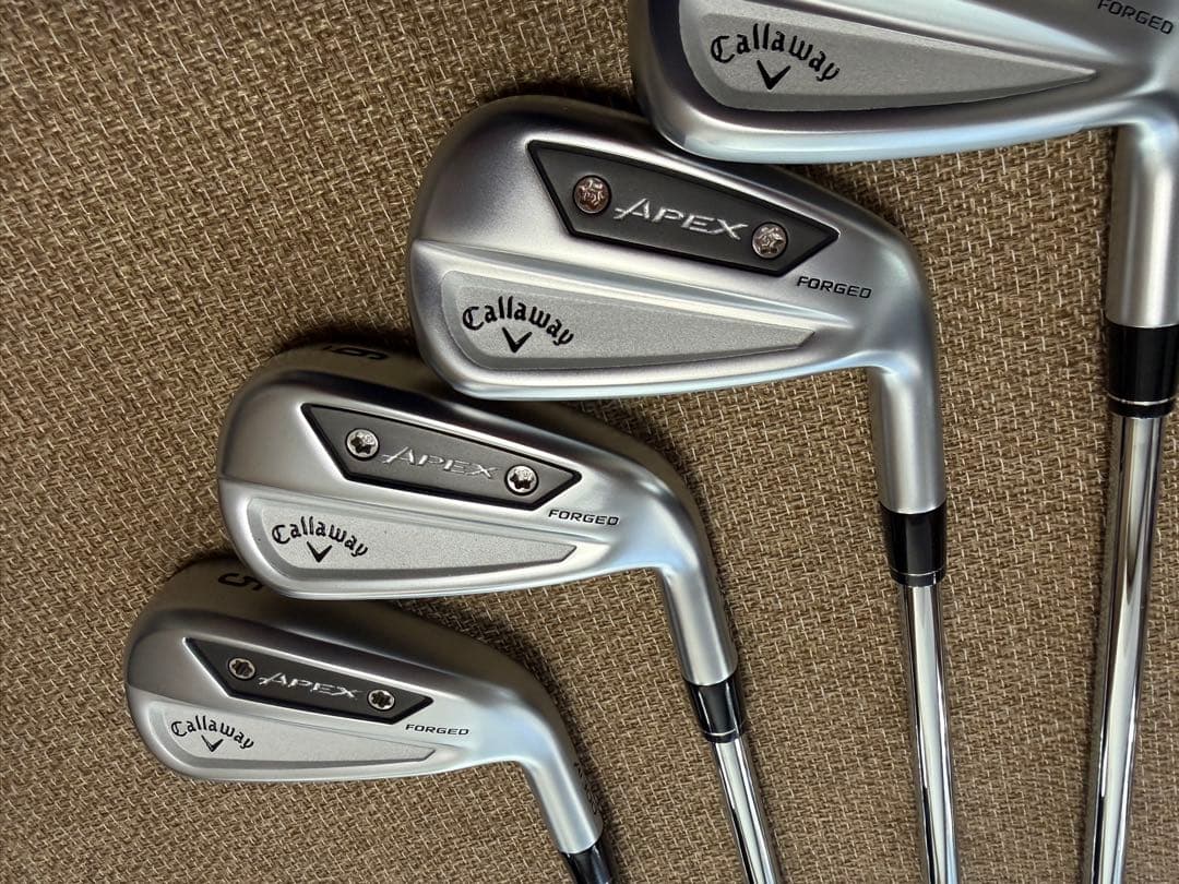 【ほぼ新品】Callaway APEX Ai300 アイアンセット6本セット