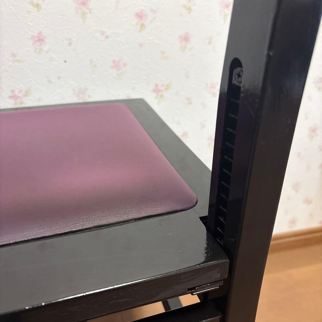 YAMAHA付属　トムソン椅子　吉澤　peacock アップライト