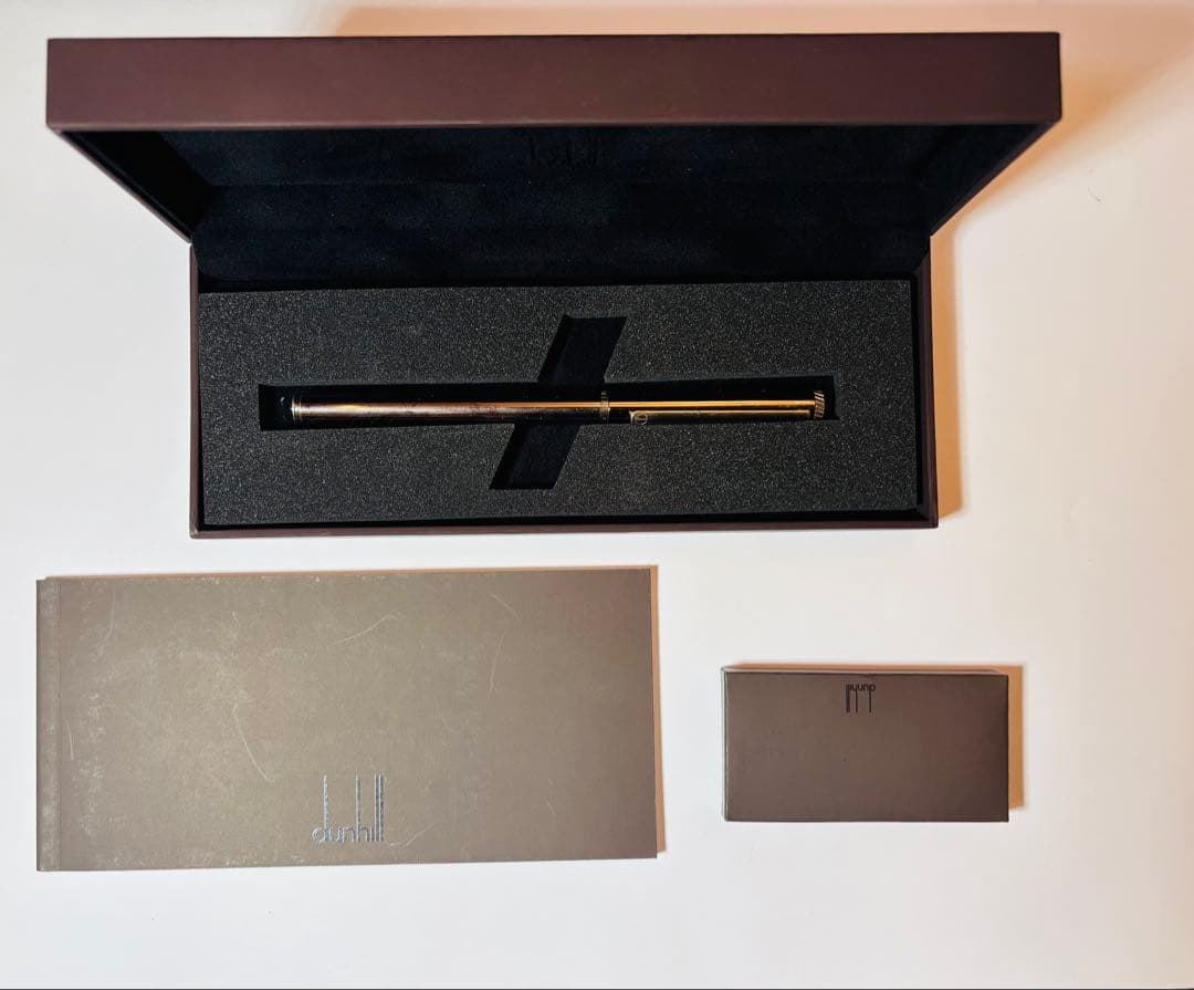 dunhill 万年筆 ジェムライン　チタンコート