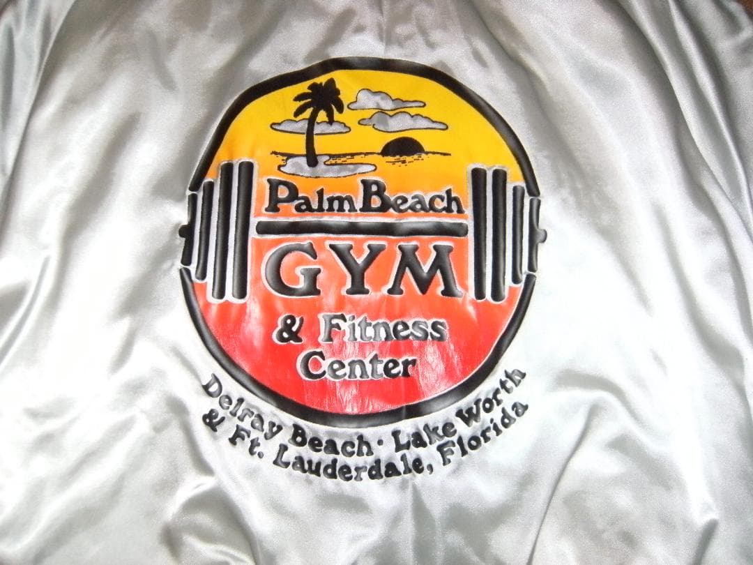 アメリカ製★80年★ボディビル,プロレス,格闘技,ゴールドジム パームビーチジム