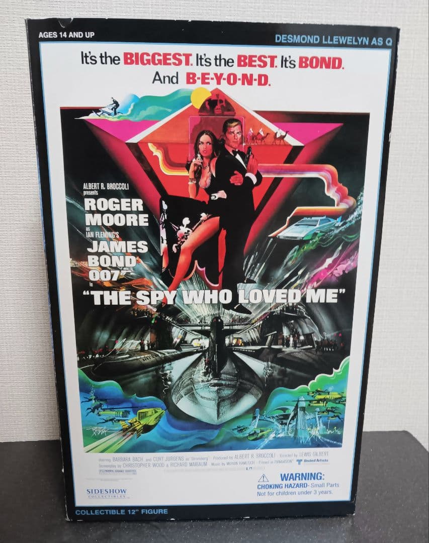 サイドショウ 007 私を愛したスパイ/Q デスモンド・リュウェリン フィギュア