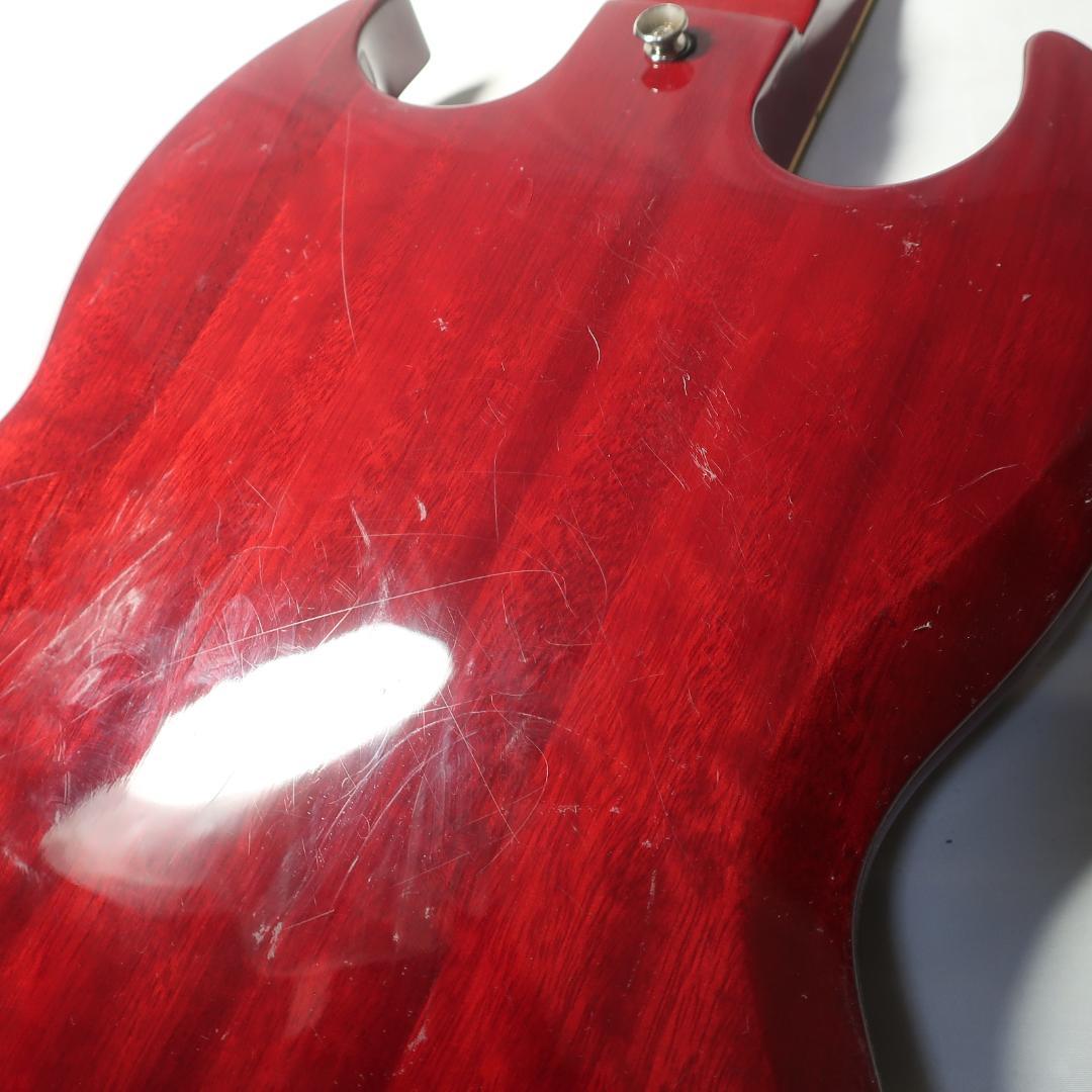 Burny Super Grade SGタイプ エレキギター ケース付