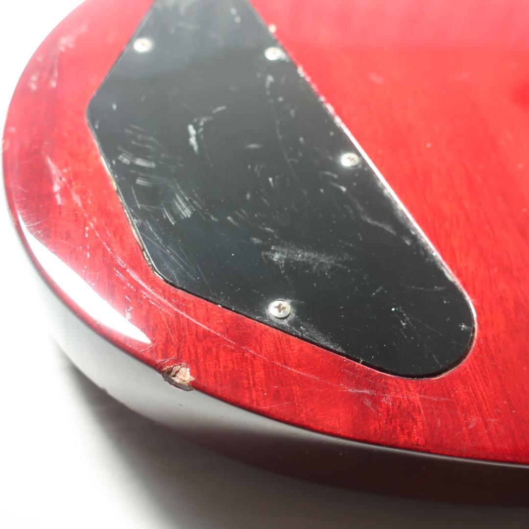 Burny Super Grade SGタイプ エレキギター ケース付