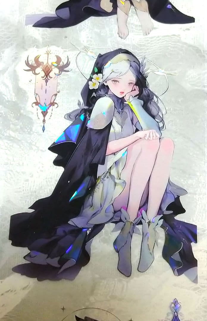 廃盤品✩J1046＃逆浮光(贝壳光)如终野切り売り海外人物女の子AIマステ