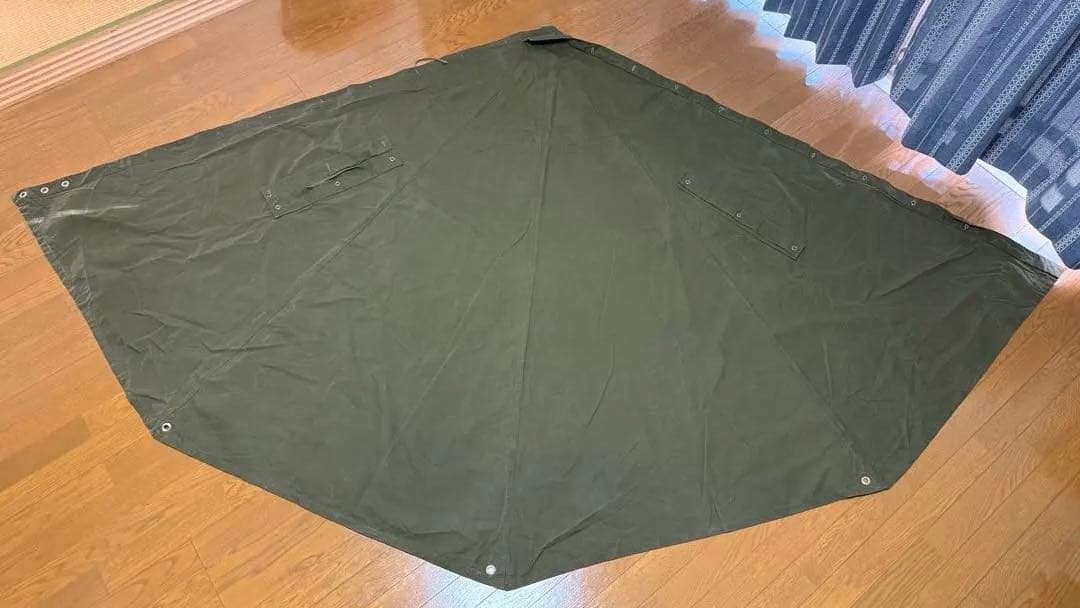 軍幕 ポーランド軍 ポンチョテント サイズ3（2枚セット）