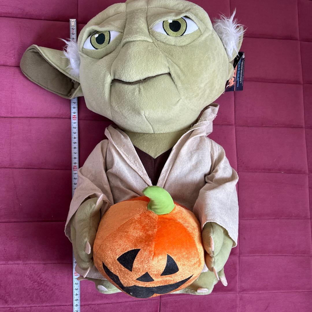 希少品　ヨーダ ぬいぐるみ ハロウィン　パンプキン