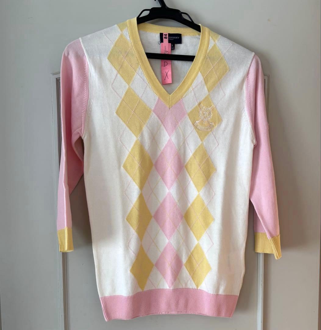 BURBERRY & St ANDREWS レディース コットンセーター