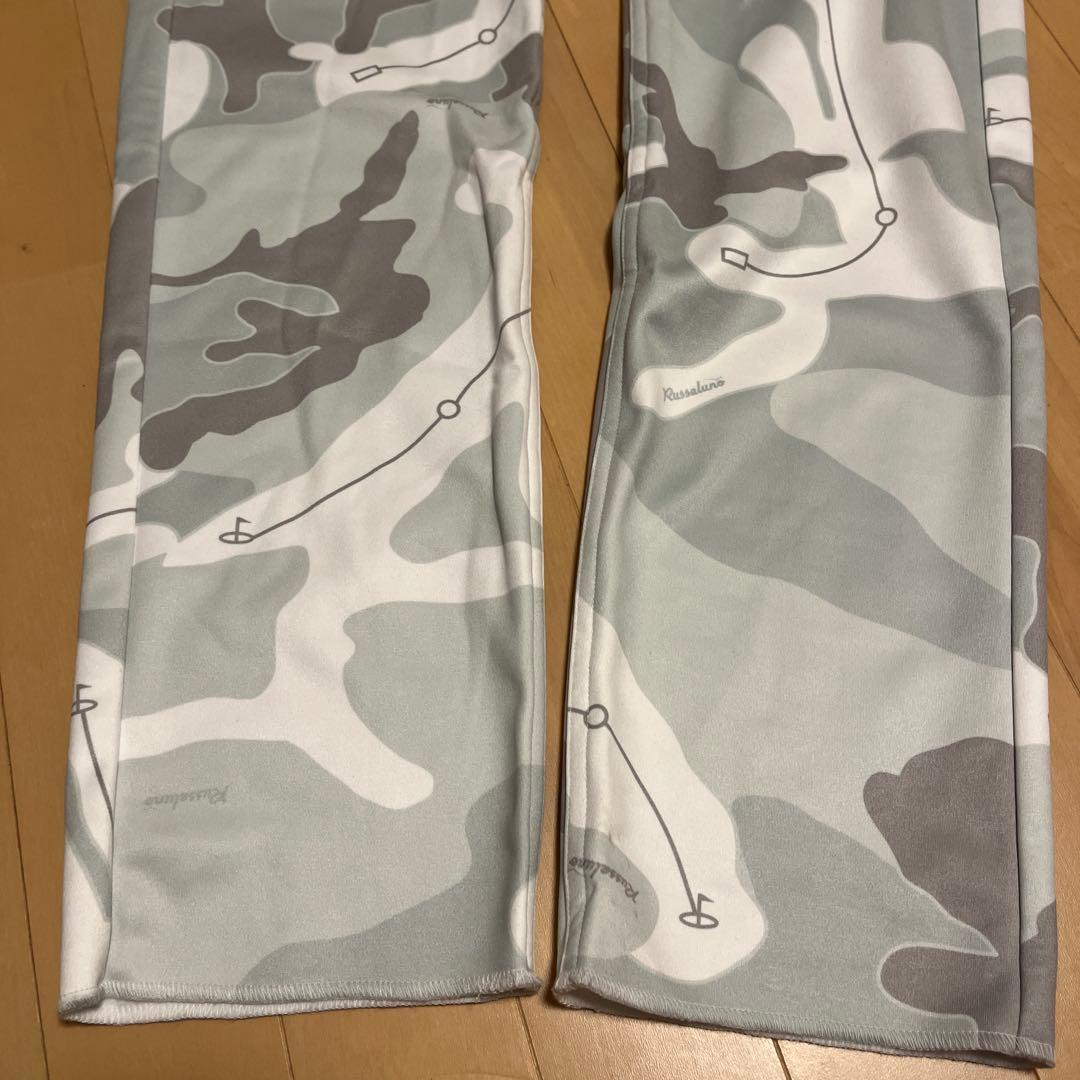 ラッセルノ 裏起毛 迷彩 パンツ サイズ5 総柄