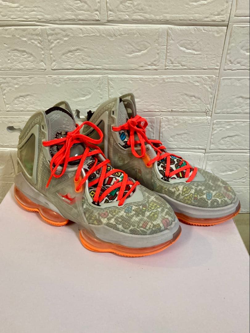 ナイキ レブロン 19 グレーフォグ Nike LeBron 26.5cm