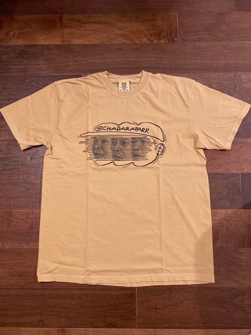 スチャダラパーのTシャツ XLマスタード 新品