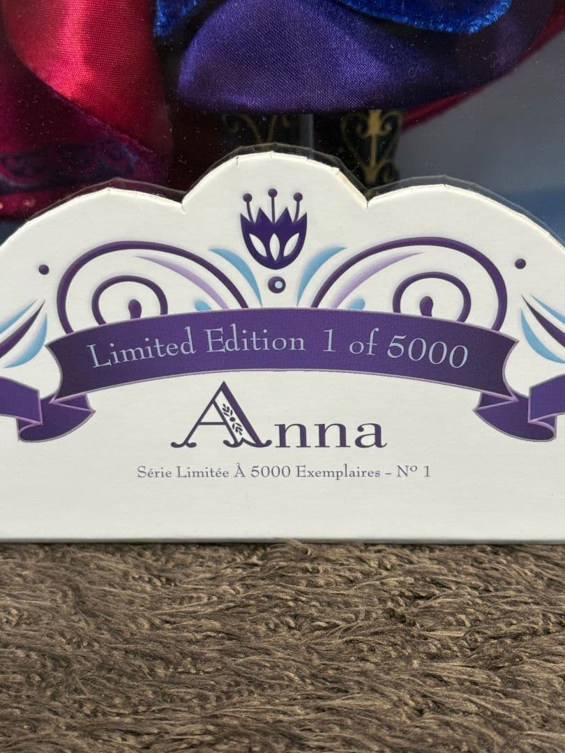 アナと雪の女王 リミテッド ドール 世界限定５０００体 ディズニー 新品未開封
