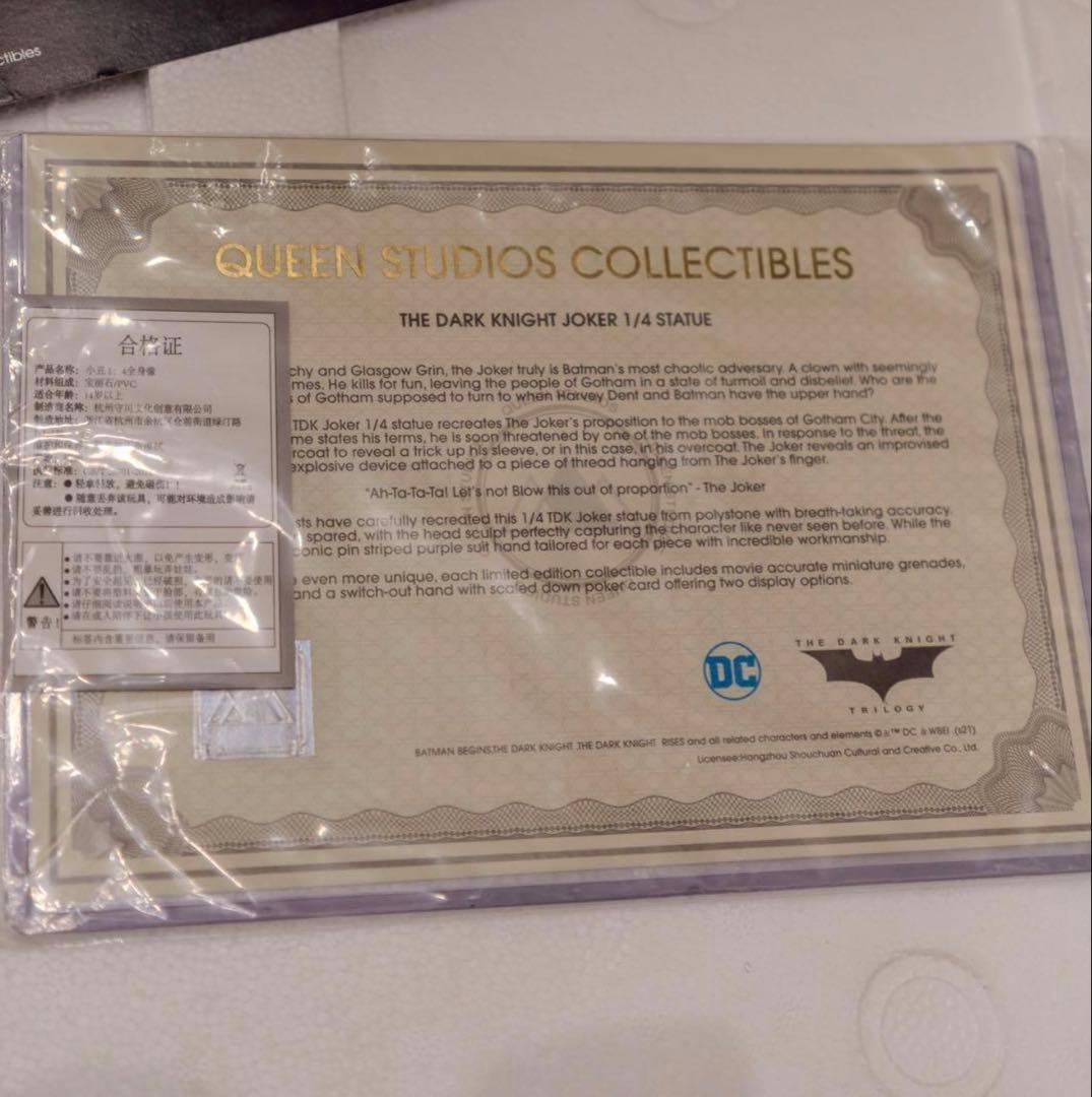 アメコミ Joker 1/4 Scale StatueBatman The Dark