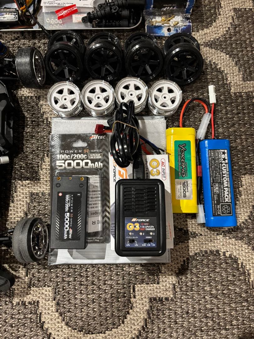 YD-2 即ドリ　セット　予備部品多数　ドリラジ　ラジコン　即決なら交渉ぜひ