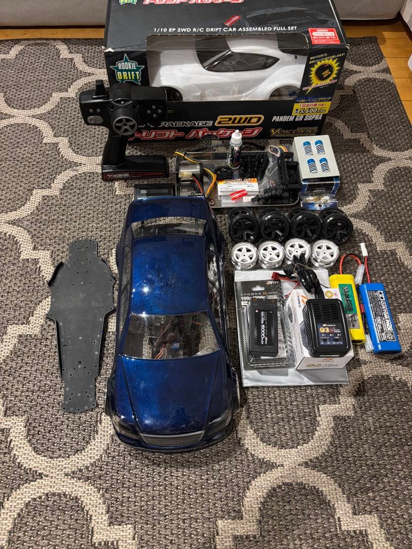 YD-2 即ドリ　セット　予備部品多数　ドリラジ　ラジコン　即決なら交渉ぜひ