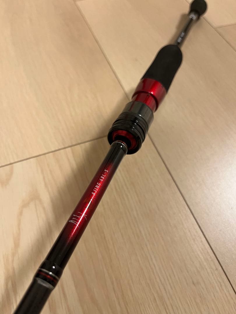 月下美人 アジング アジングロッド 68L-S レッド
