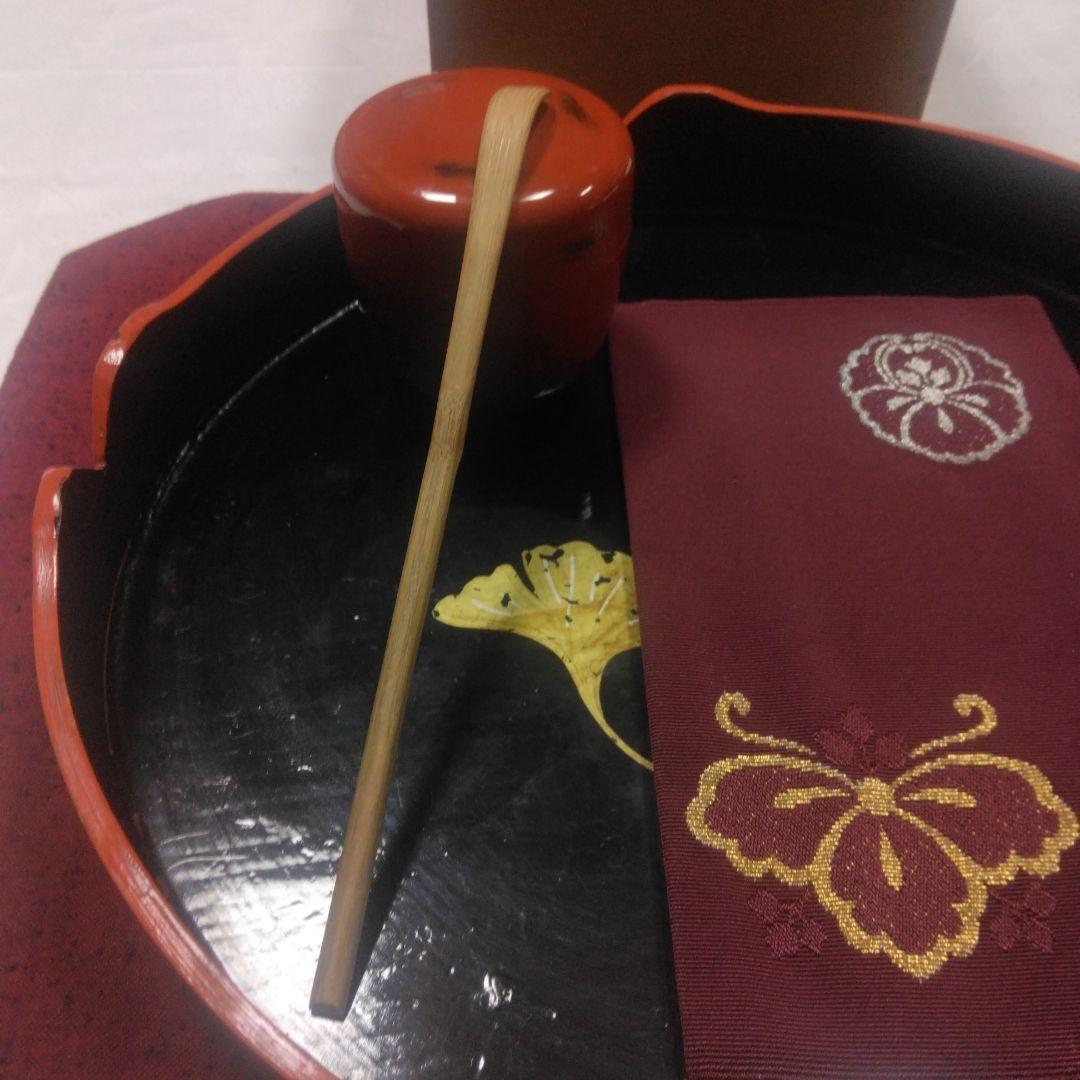 茶道具セット 木製 茶碗 茶杓