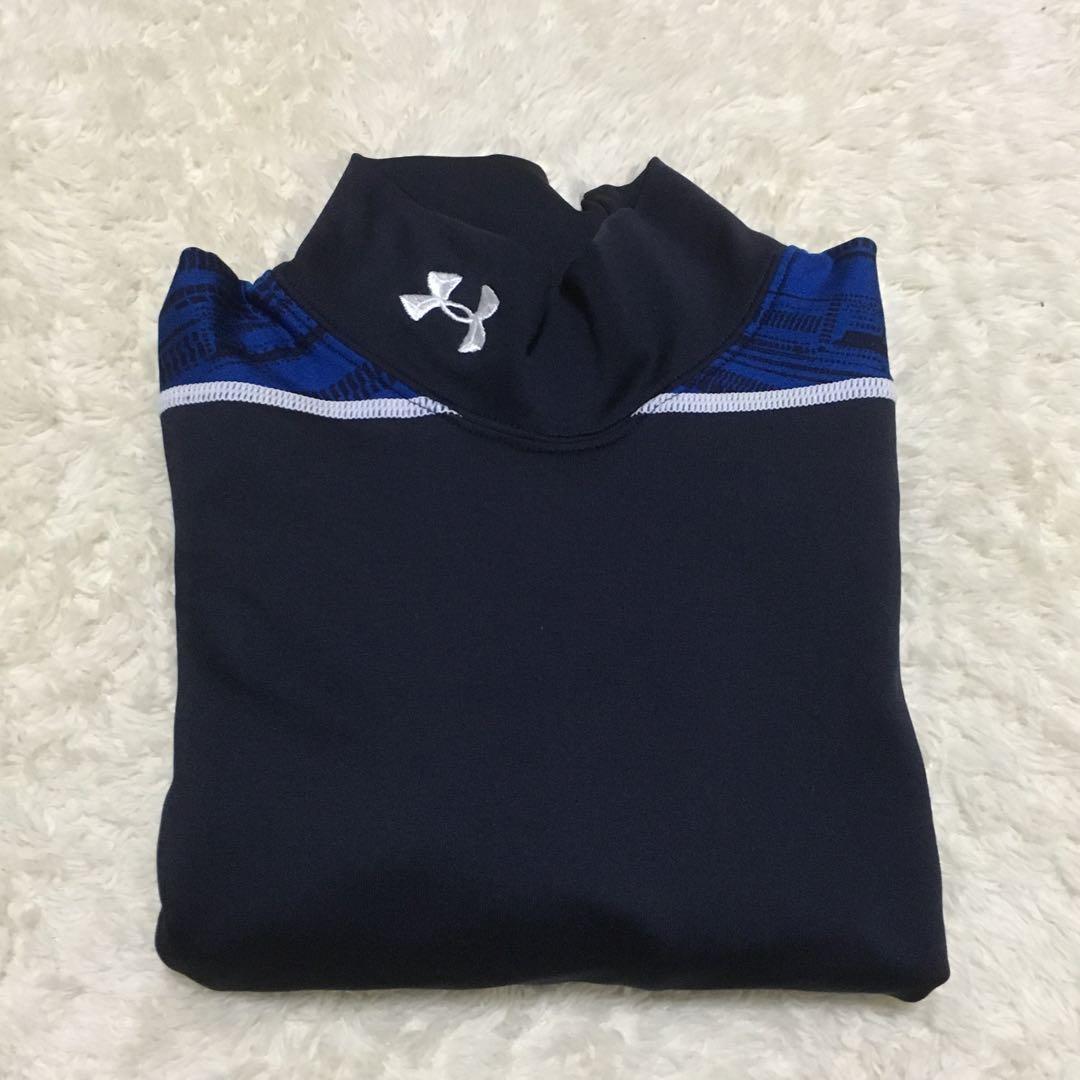 ②-1 羽生結弦　着用練習着　アンダーアーマー　CG　ブルー(同色、同タイプ)