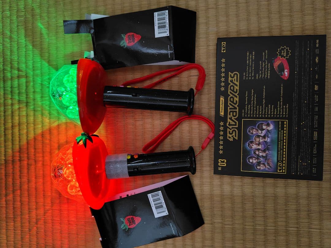 TravisJapanペンライト 2本セットTravelersFC盤CD&DVD