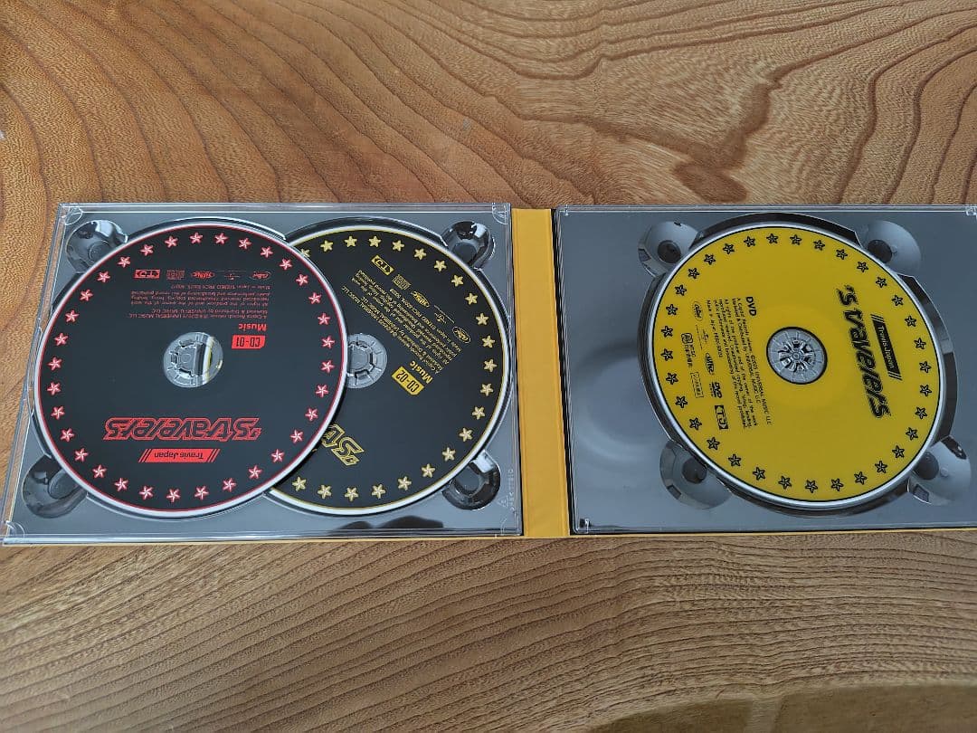 TravisJapanペンライト 2本セットTravelersFC盤CD&DVD