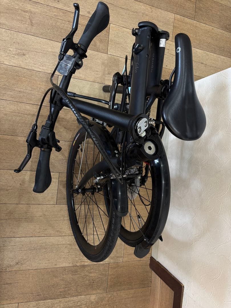 直接引き渡しDAHONスピードファルコ折りたたみ自転車 ブラック