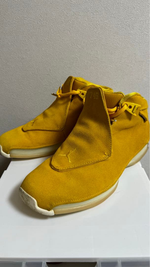 エアジョーダン18 イエロー