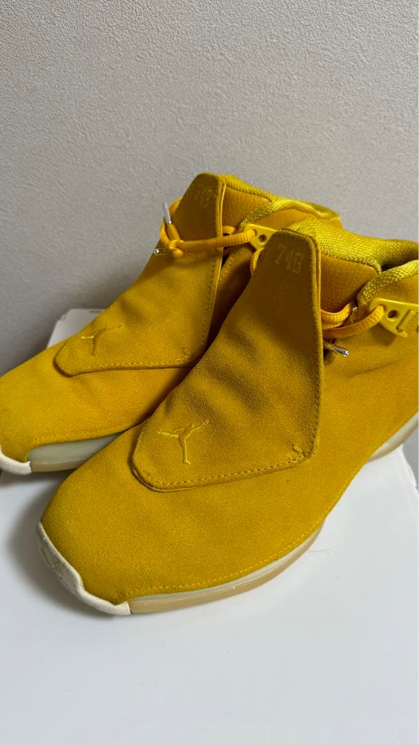 エアジョーダン18 イエロー