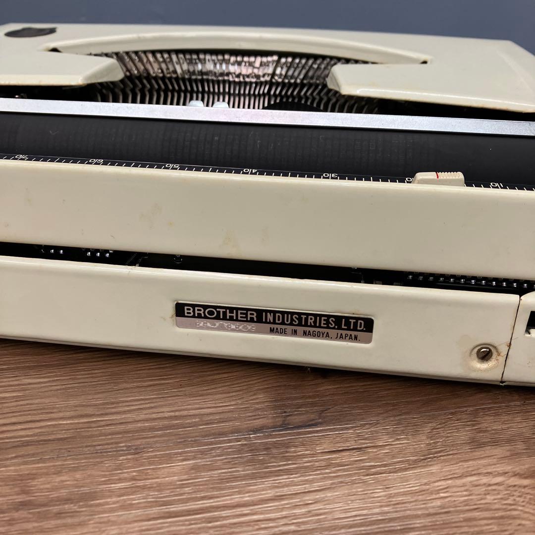 B-5 昭和レトロ 希少 Brother ブラザー タイプライター 文具 雑貨