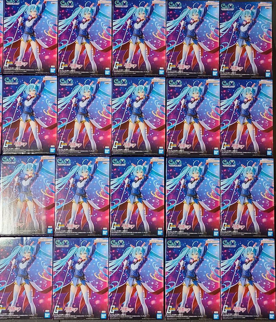 BANPRESTO EVOLVE ガンダム×初音ミクフィギュア ×20点