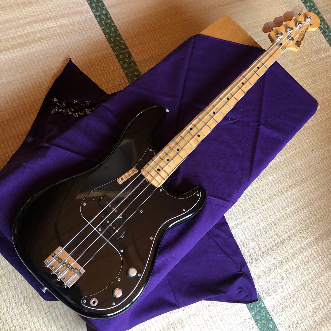 フェルナンデス エレキベース FPB-60 石ロゴ ハードケース付き ビンテージ