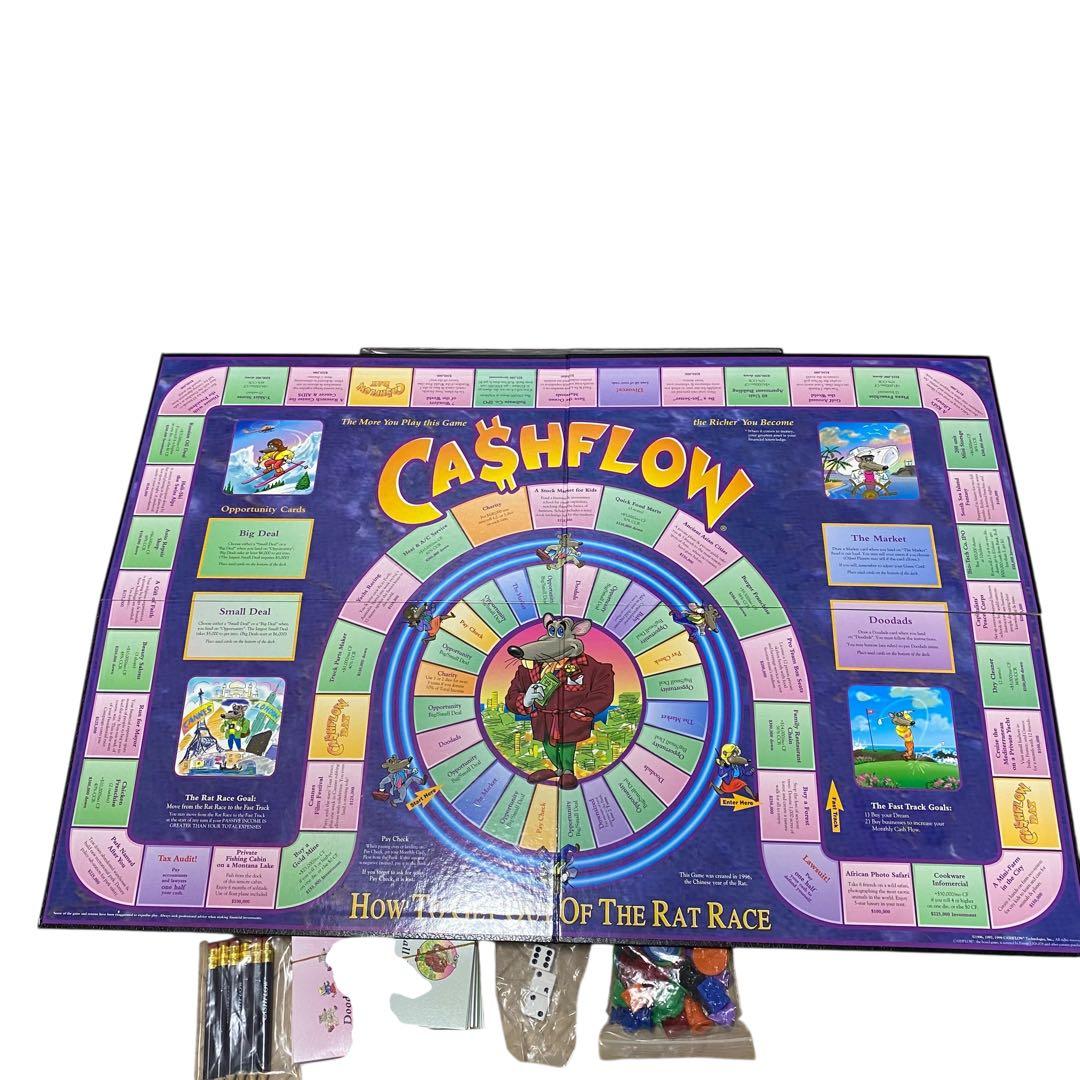 【美品・欠品なし】キャッシュフロー101英語版