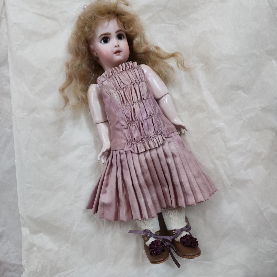 テートジュモー　アンティークドール　リプロ　人形　ミレット