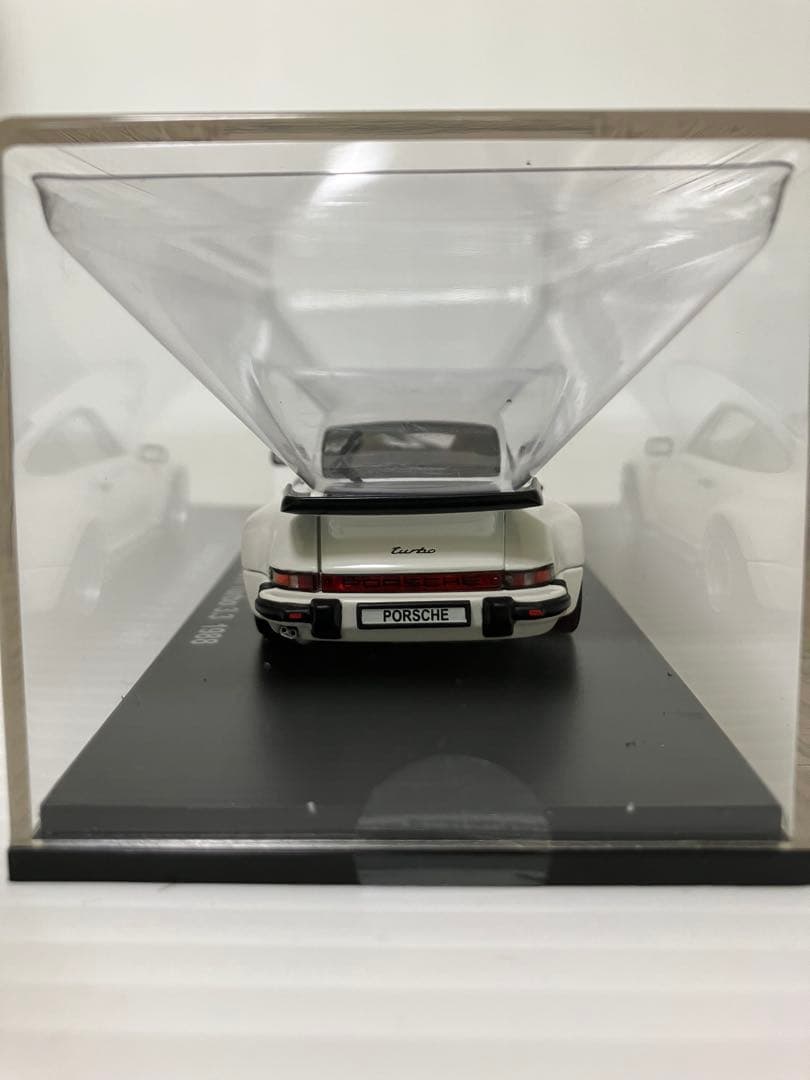 京商 1/43 ポルシェ911turbo 3.3 ホワイト