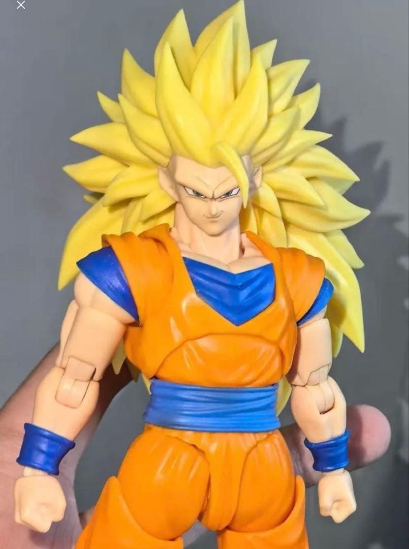 激レア S.H.Figuarts用　スーパーサイヤ人3孫悟空カスタムヘッド